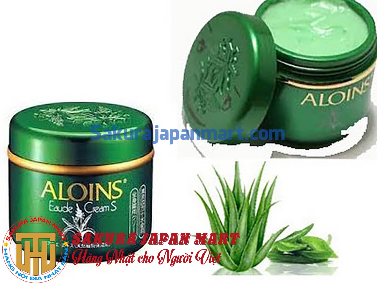 Kem dưỡng da Lô Hội Aloins Eaude Cream S 185g